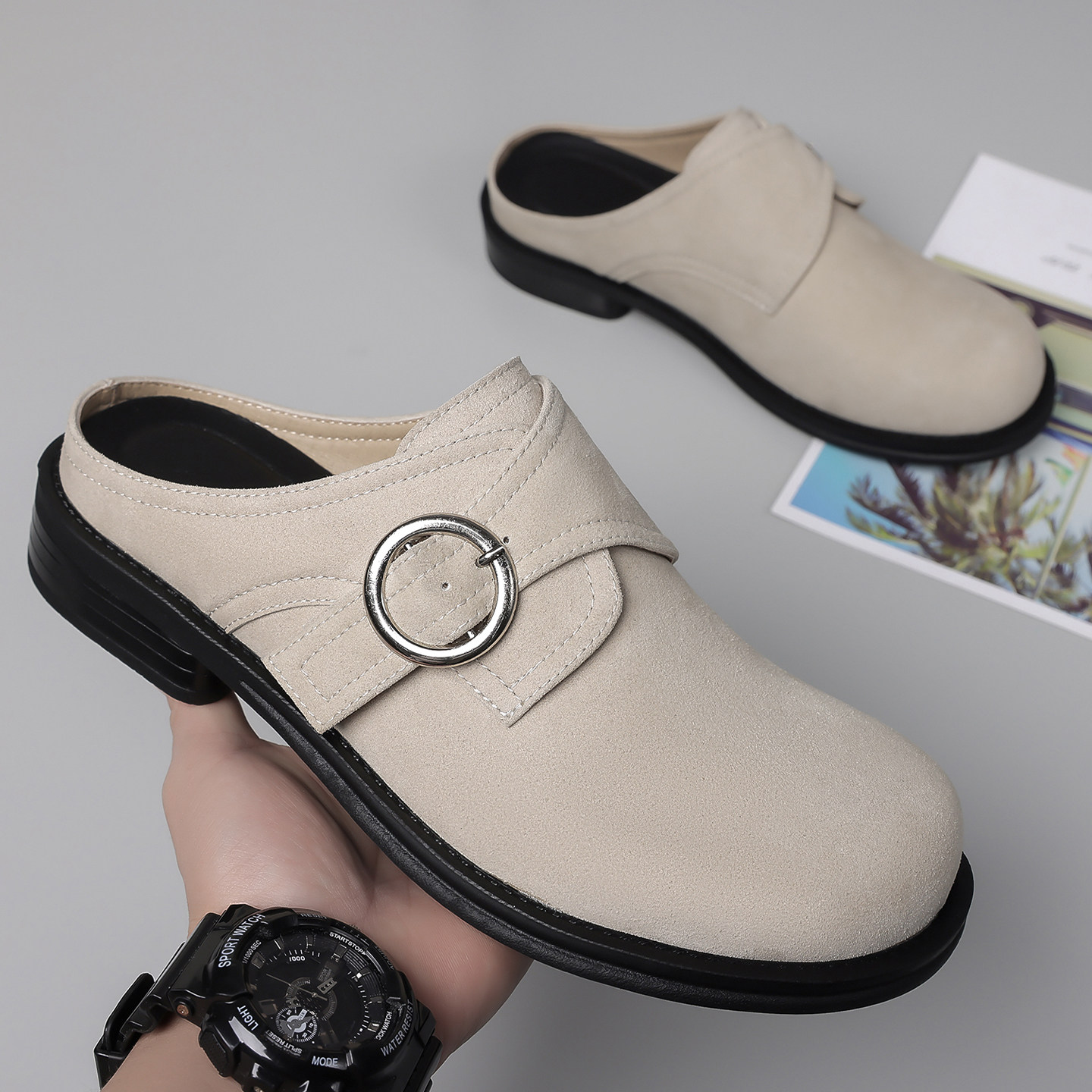 皮鞋男款2026新款今年流行爆款潮流商务休闲男夏薄款休闲德比鞋子