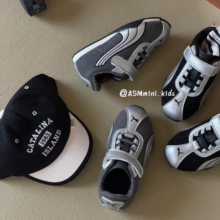 儿童棉鞋冬季新款加绒二棉女童魔术贴保暖德训鞋韩版男童运动鞋子