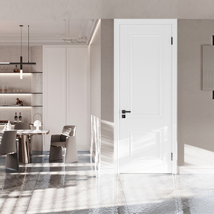 室内门 简意4F11 梦天木作 卧室门木门现代简约室内隔音门入户门