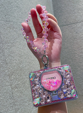 流沙香水瓶适用OPPOfindN3折叠屏n2水钻vivoxflip女努比亚flip2代手链摩托罗拉razr4/50ultra荣耀magicVflip2