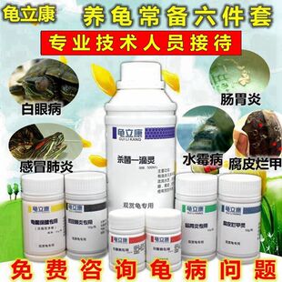 乌龟药白眼病专用腐皮感冒烂甲疥疮浮水肠胃龟药水霉病浮水张嘴药