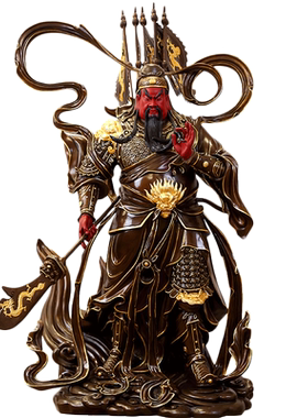 摆件关二爷供奉佛像武财神