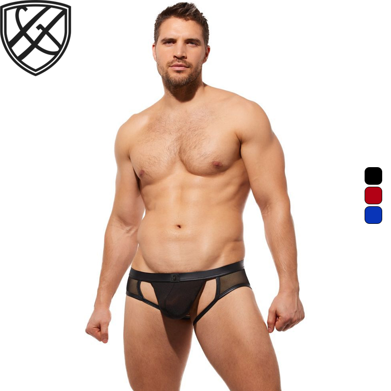 GREGGHOMME吊环透视男平角内裤