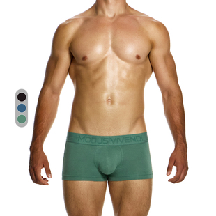 MODUS VIVENDI 立体囊袋复古竹纤维柔软性感男士平角内裤 13422