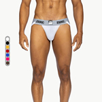 BIKE 复古运动提臀男士双丁内裤  立体囊袋柔软性感低腰运动健身