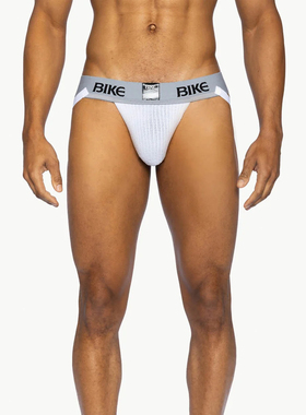 BIKE 复古运动提臀男士双丁内裤  立体囊袋柔软性感低腰运动健身