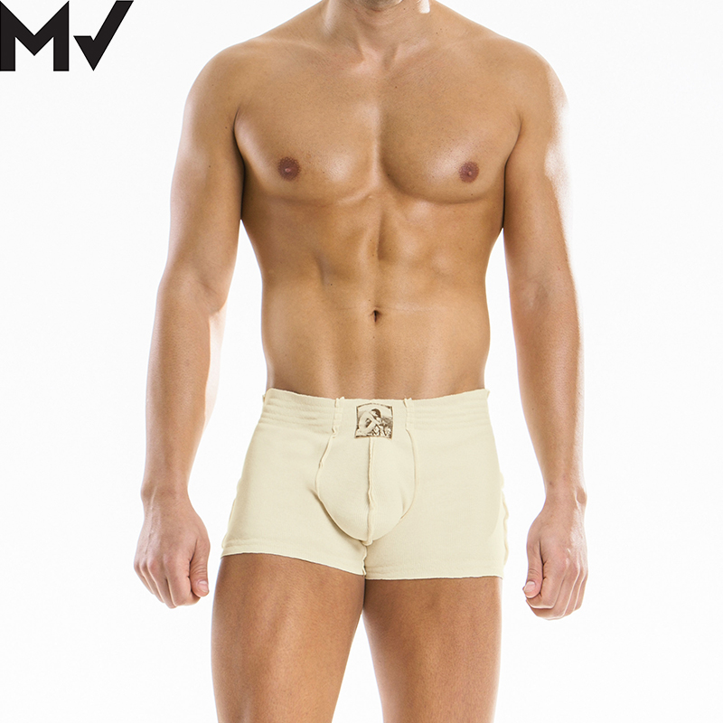 立体囊袋复古奢华风男士平角内裤