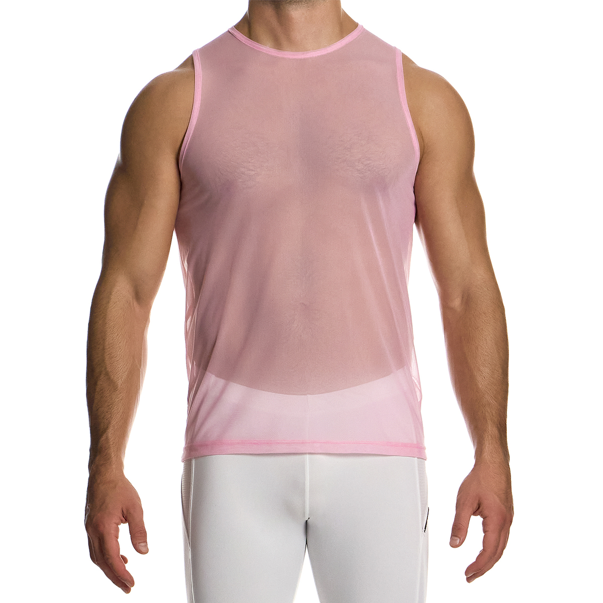 MODUSVIVENDI透视无袖背心