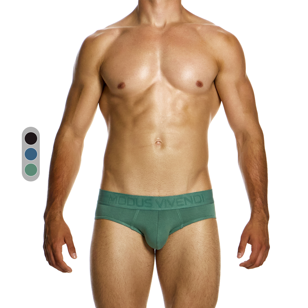 MV复古竹纤维柔软性感三角内裤