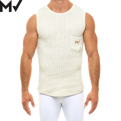 保暖复古透气柔软无袖男士背心