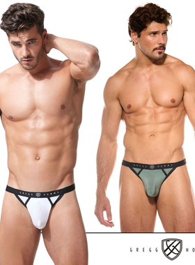 GREGG HOMME 分仓立体囊袋男士丁字内裤152704 低腰柔软顺滑透薄
