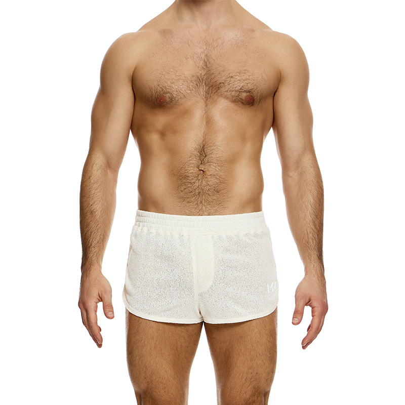 MODUS VIVENDI 复古磨毛柔软性感低腰简约男士居家短裤 09461