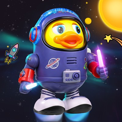 【电动跳舞】太空鸭机器人