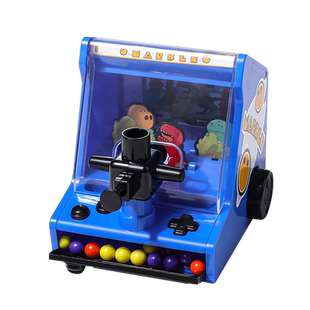 掌上恐龙弹珠机抓球机射击游戏儿童迷你桌面游戏机玩具男孩打珠台