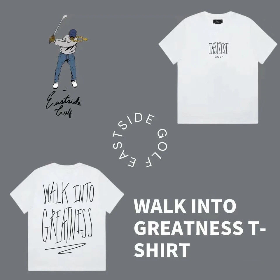 Eastside Golf高尔夫球服男女25ss新款纯棉短袖T恤户外运动上衣