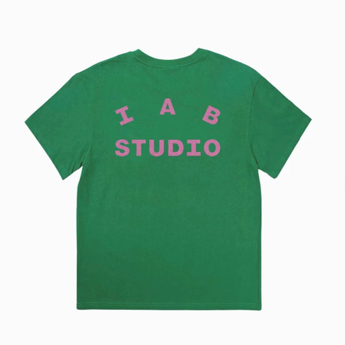 26韩美式IAB STUDIO潮牌新款春夏男女同款短袖宽松T恤上衣