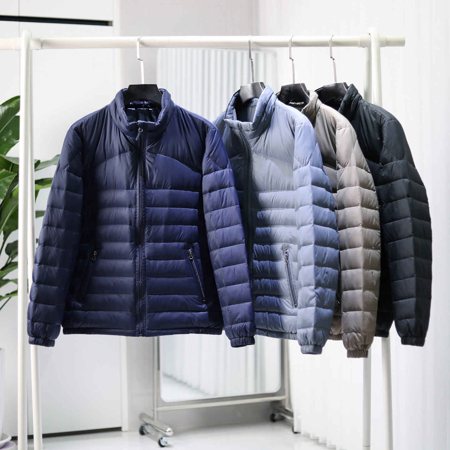 科技防泼水面料！轻暖90白鸭绒！冬季男士立领抗风保暖羽绒服外套,男装,羽绒服,淘宝优惠券,粉丝福利购,淘宝优惠卷