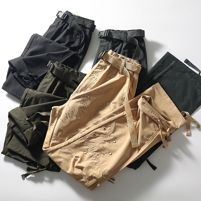 户外多口袋防水透气工装登山裤潮