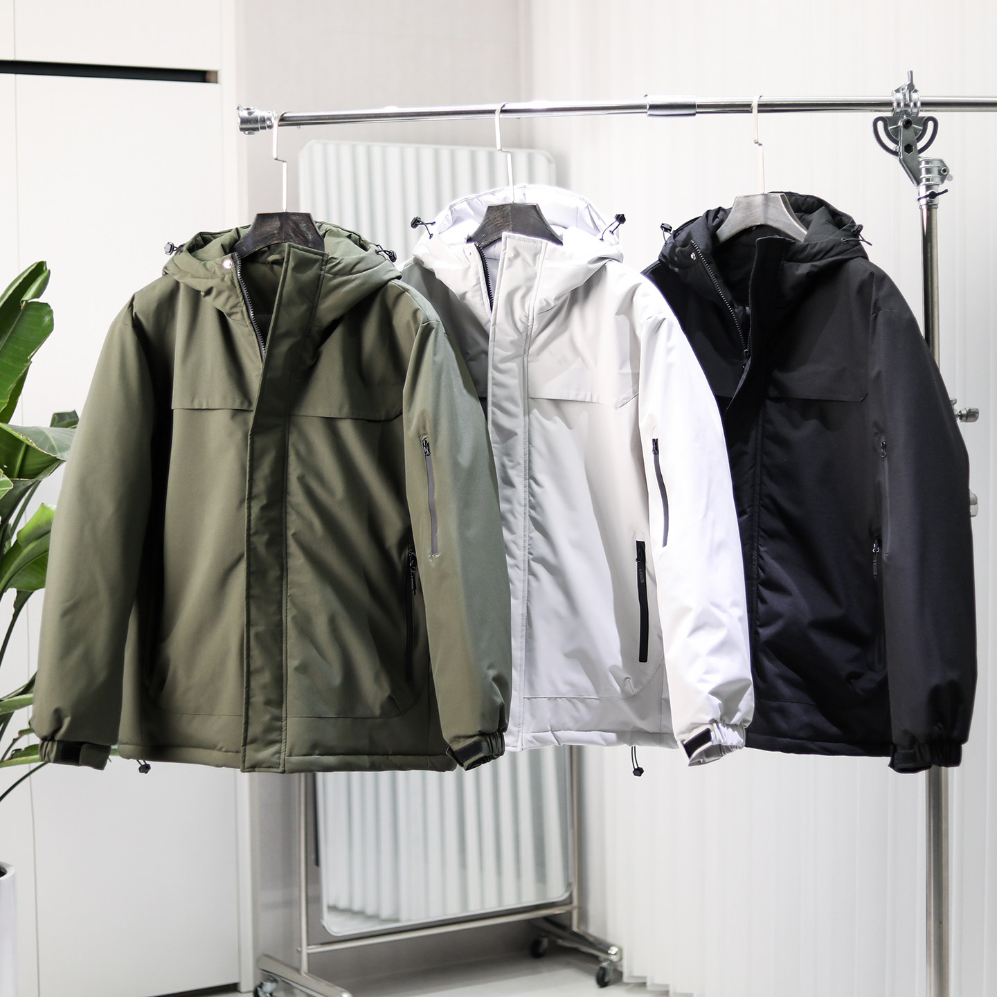 科技动态保暖棉！户外防风防泼水！冬季男士连帽加厚保暖棉服外套,男装,棉衣,淘宝优惠券,粉丝福利购,淘宝优惠卷