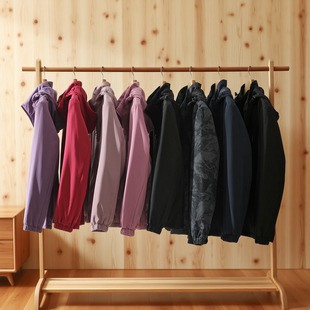 秋冬男女连帽防风保暖夹克外套 内里复合暖绒 情侣款 户外冲锋衣