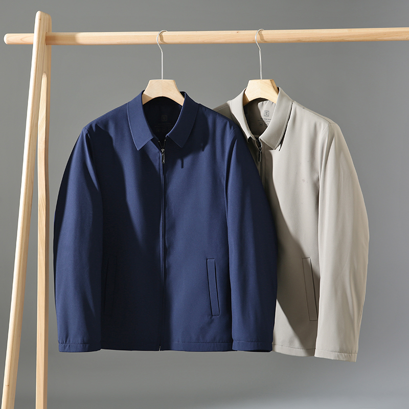 户外防风防水商务休闲夹棉外套潮