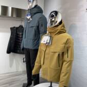 重工之巅 90白鸭绒防风防水全天候连帽冲锋衣羽绒服男 自留推荐