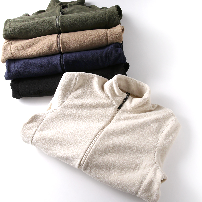 抓绒衣摇粒绒外套户外冲锋衣内胆