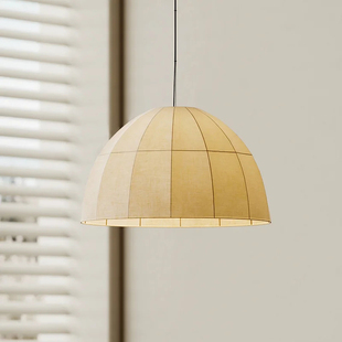 复古禅意新中式 侘寂风餐厅吊灯日式 卧室客厅书房民宿酒店中古灯具