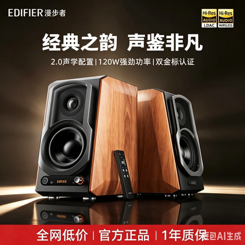 漫步者S1000MKIII无线有源音箱