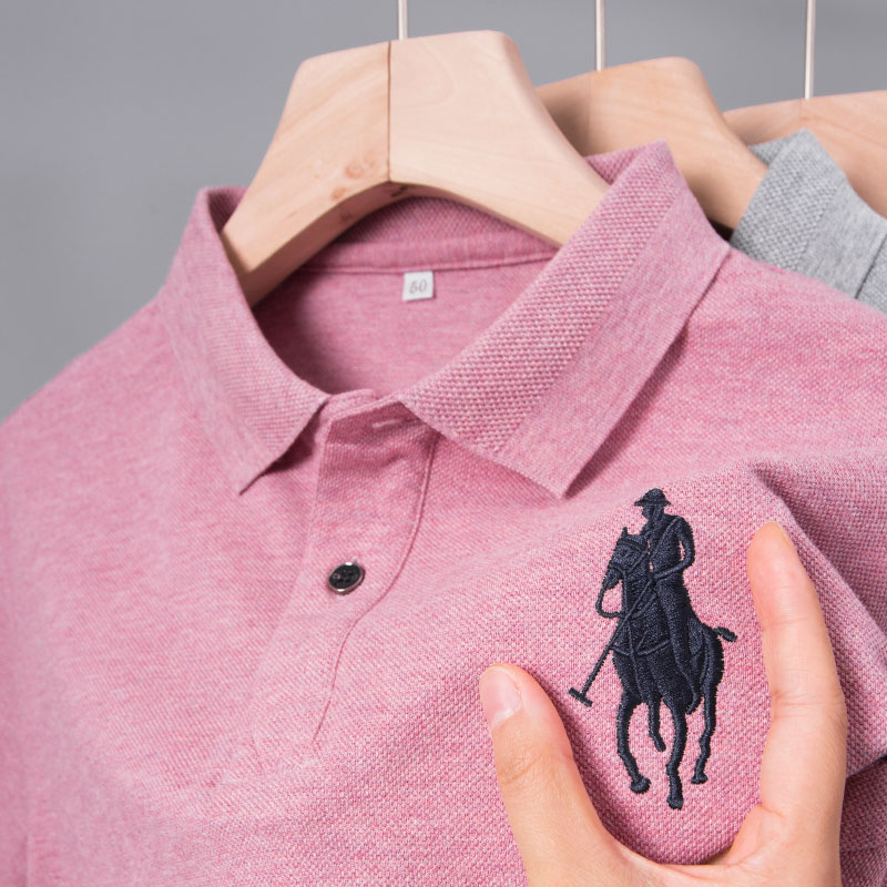 男士短袖t恤纯棉中年爸爸夏装上