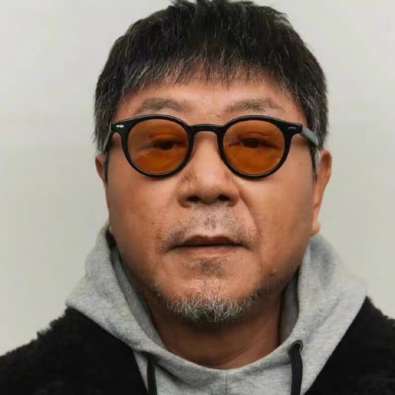 范伟同款眼镜女韩式遮阳圆脸眼睛男士太阳镜茶色防晒墨镜高级感