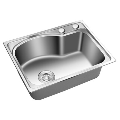 冠爵加厚厨房洗碗池不锈钢水槽