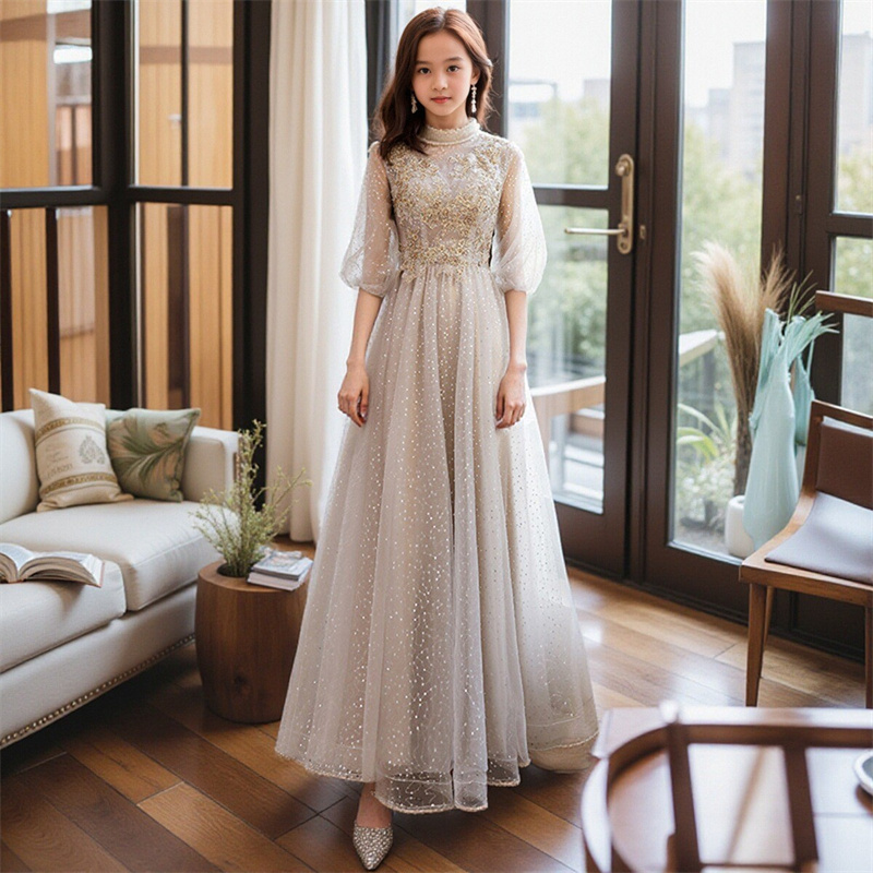 礼服女声乐艺考大女童美声独唱