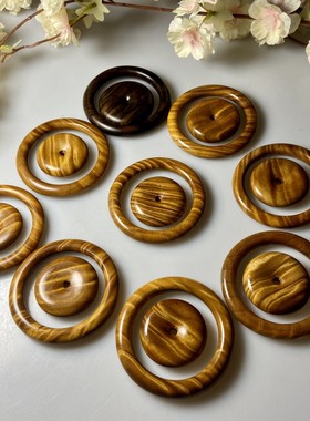 名贵阴沉木手镯平安扣工艺礼品