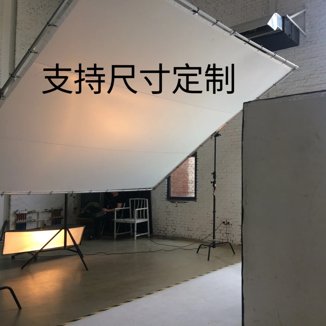 摄影黑色布艺光罩光挡柔光布影楼婚纱人像模特纯色摄影灯挡光布