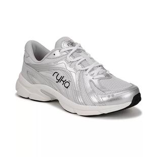 代购RYKA女士健步鞋足弓支撑缓震中底稳定中足步行鞋网面材质