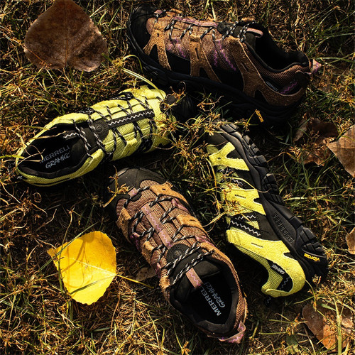 代购Merrell x Gramicci迈乐联名Moab 2 Siren越野跑鞋户外登山鞋