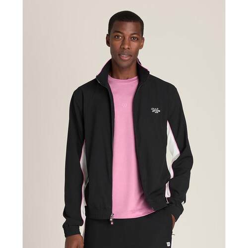 代购Wilson威尔胜男士网球夹克透气舒适活动自如保暖保暖