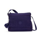 代购 Kipling女士斜挎包拉链闭合内部收纳袋钥匙扣挂件可调节肩带