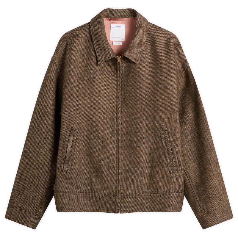 代购visvim衬衫男士夹克保暖防风羊毛亚麻春秋日常外套爆款