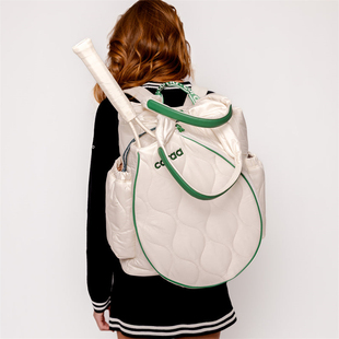 代购caraa时尚网球托特包单肩双肩斜挎网球拍包手提网球袋防水