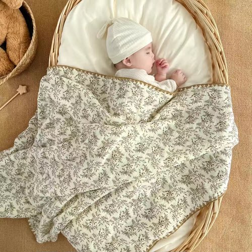 豆豆毯婴儿春秋盖毯幼儿园夏凉被