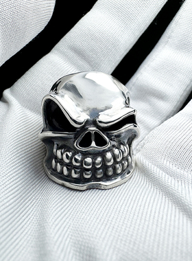 施特林starlingear骗徒小号新款戒指哼哈手工美式复古骷髅styler