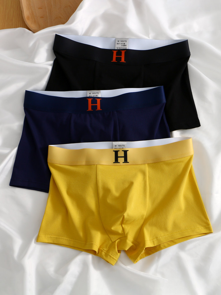 磁石男士功能内裤男生棉质平角裤中腰短裤头家居健身四角裤内裤