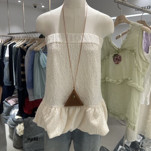 CONNAUGHT/DAILYJUD韩国代购㊣女士新款人气吊带背心不含项链提