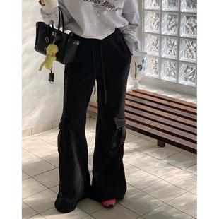 女装 L㊣东大门代购 CITE 喇叭 26春夏人气休闲裤 工装 新款 REVE