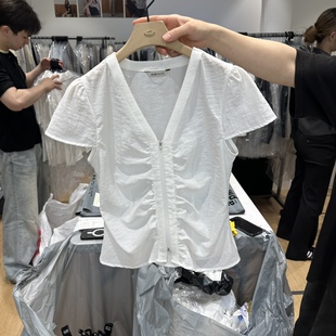 aube nunt㊣韩国东大门直邮女士新品休闲时尚热卖人气衬衫