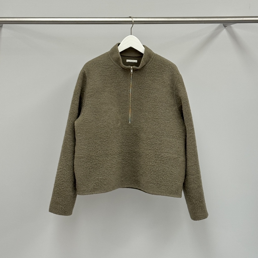 WATER/RIVER东大门㊣实拍女士新品推荐人气休闲卫衣羊毛拉链