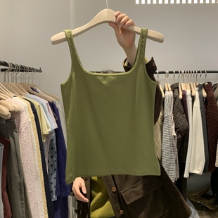 PLATE东大门㊣代购女士新款热卖25秋冬真品休闲人气吊带背心