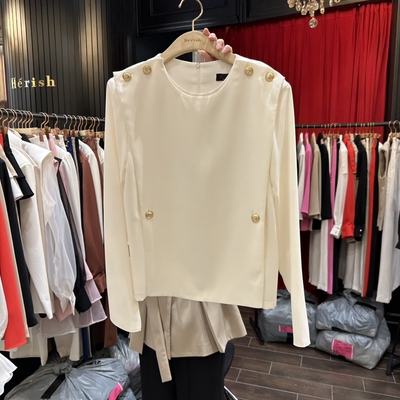 HERISH-HAUTE东大门直邮㊣女士新品人气26春夏休闲热卖衬衫